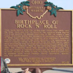 ROCK HALL OHIO HISTORIC MARKER LAKEFRONT