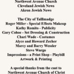 JUST WE TWO BY LARRY BRENNER AND DENNIS CHANDLER PLAYBILL THANK YOU PAGE