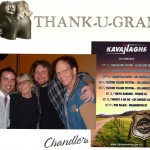 KAVANAGHS BAND THANK U GRAM WITH TOUR POSTER CB TWO DEN