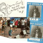 BO DIDDLEY COLLAGE ONSTAGE CUYAHOGA FALLS REUNION