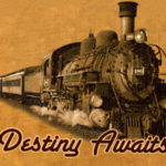 TRAIN ARTWORK ORIENT EXPRESS DESTINY AWAITS FB A1