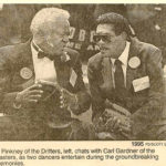 ROCK HALL GROUNDBREAKING NEWSPAPER COASTERS’ CARL GARDNER DRIFTERS’ BILL PINKNEY A