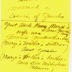 FAMILY WEILL MARX DENNIS CHANDLER NOTES