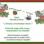 CD CHRISTMAS CD DENNIS CHANDLER FROM OUR HOUSE TO YOURS COVER
