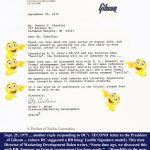 GIBSON GUITAR COMPANY LETTER TO DENNIS CHANDLER ABOUT MAKING A BB KING LUCILLE SIGNATURE MODEL