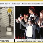 DENNIS CHANDLER PHOTO BO DIDDLEY INDUCTED BY ZZ TOP CLASS OF 1987
