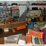 DENNIS CHANDLER LIONEL ELECTRIC TRAIN COLLECTOR AND REPAIRMAN WORKSHOP
