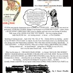 DENNIS CHANDLER LIONEL ELECTRIC TRAIN COLLECTOR BACK STORY 1