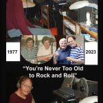 DENNIS CHANDLER TOM SCHUCK NEVER TOO OLD COLLAGE .