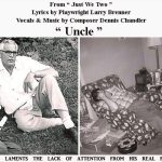 DENNIS CHANDLER COMPOSER OF SONG TITLED UNCLE WITH SAM PERRY SR