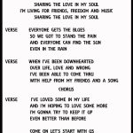 DENNIS CHANDLER PHIL SMOLUK SONG FRIENDS FREEDOM AND MUSIC LYRIC SHEET