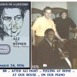 DENNIS CHANDLER BB KING AFTER MUHAMMAD ALI AT HOME